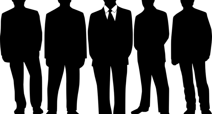 men's shadow
